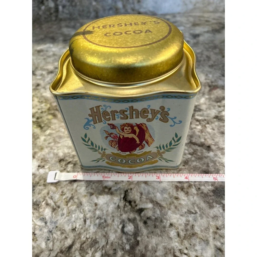 Vintage Hersheys Cocoa Tin Collectible Advertising‎ Advertising Kitchen Decor